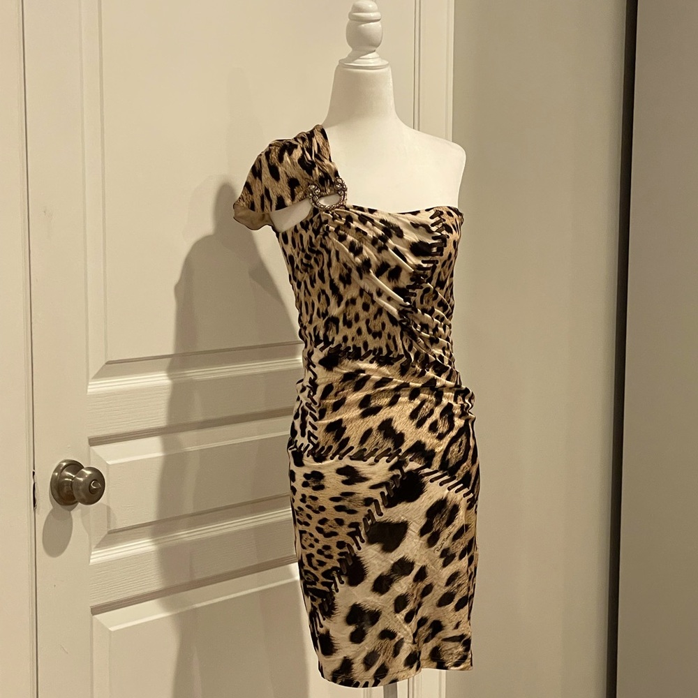 Roberto Cavalli leopard Dress